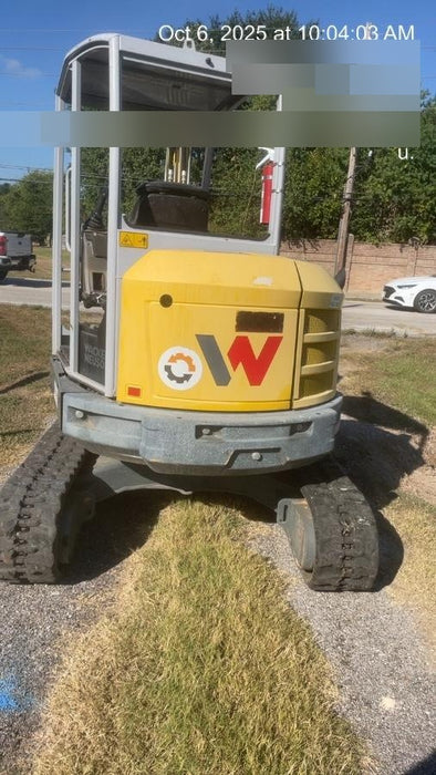 2020 Wacker Neuson EZ36 MX,TRK,LONG,CANOPY w/QC Coupler, 12"/18"/24" HD Buckets