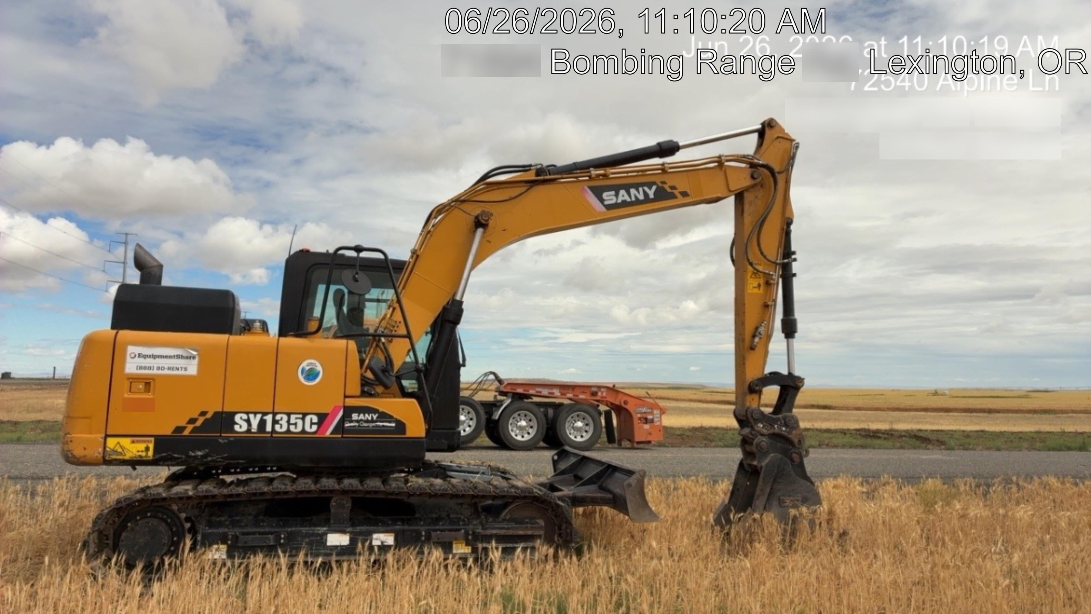 2020 SANY SY135C