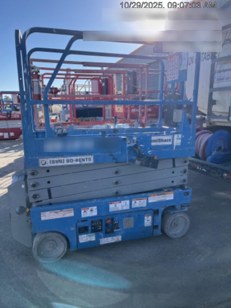 2019 Genie GS-1930 Genie GS-1930 Scissor Lift w/Standard Options