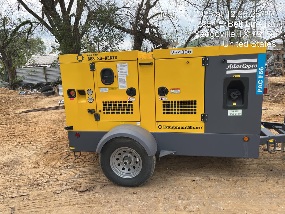 2022 ATLAS COPCO PAC F66 KD-S