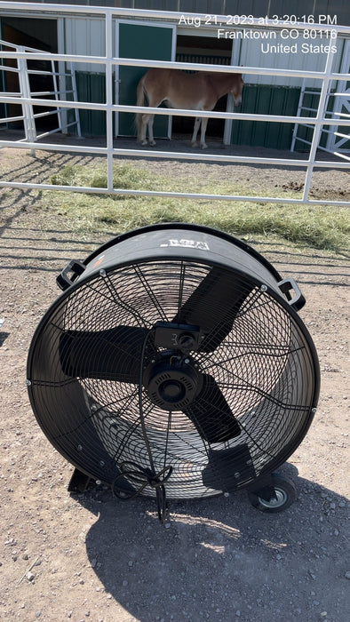 2019 CENTRAL MACHINERY 24" SHOP FAN