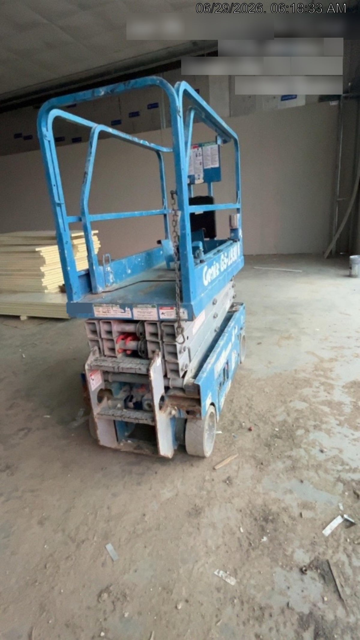 2018 Genie GS-1930 Genie GS-1930 w/Fixed Rail, Chain Entry