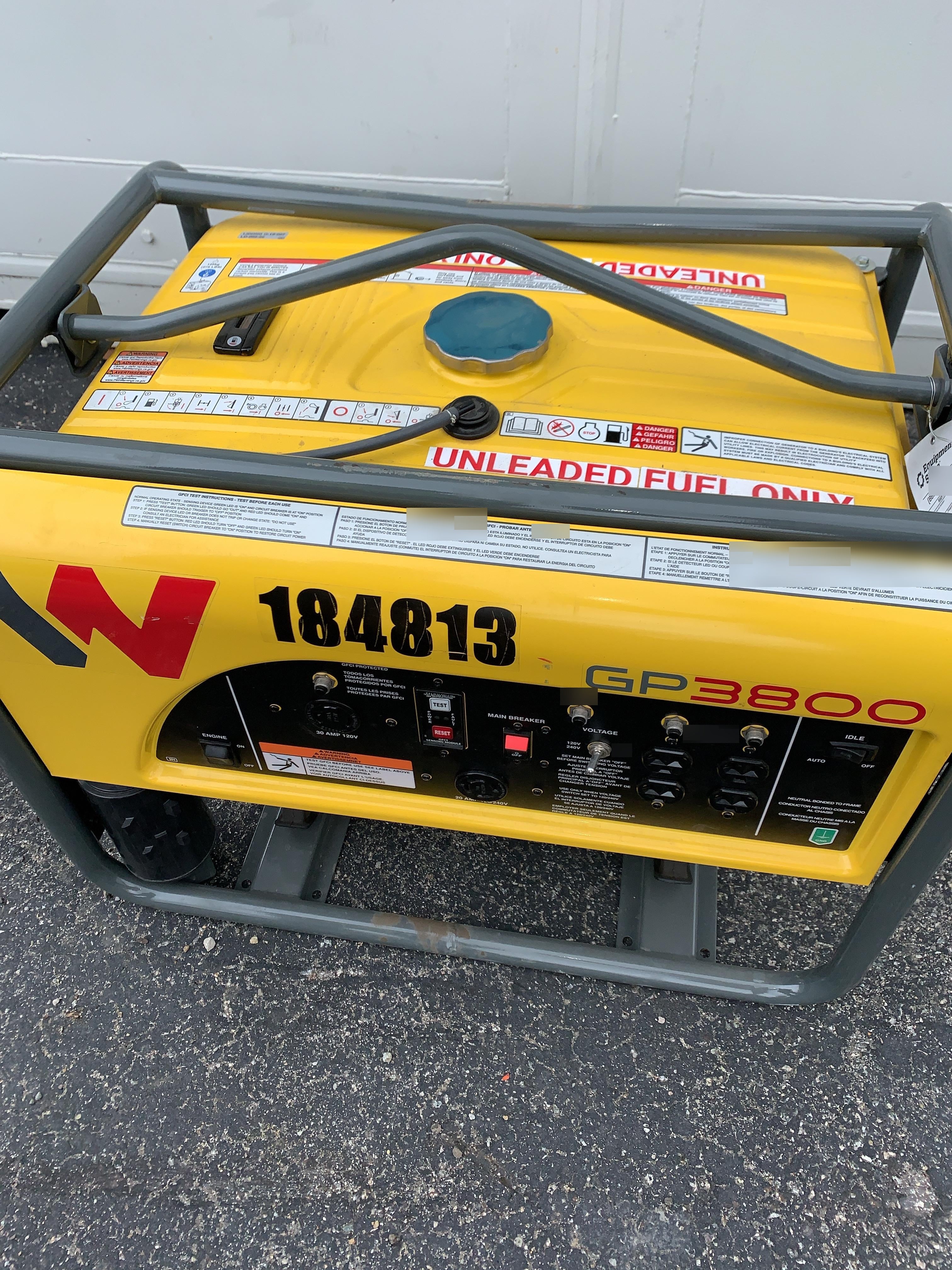 2021 WACKER NEUSON GP3800A
