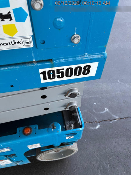 2020 Genie GS-1930 Solid Non Marking Tires, Beacon, Folding rails with half height swing gate, 800W Inverter