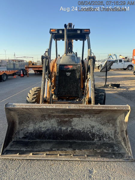 2019 Case 580N EP Canopy, 4WD, GP Front Bucket, Standard Stick, 2-Way Aux Hydraulics, ISO Controls