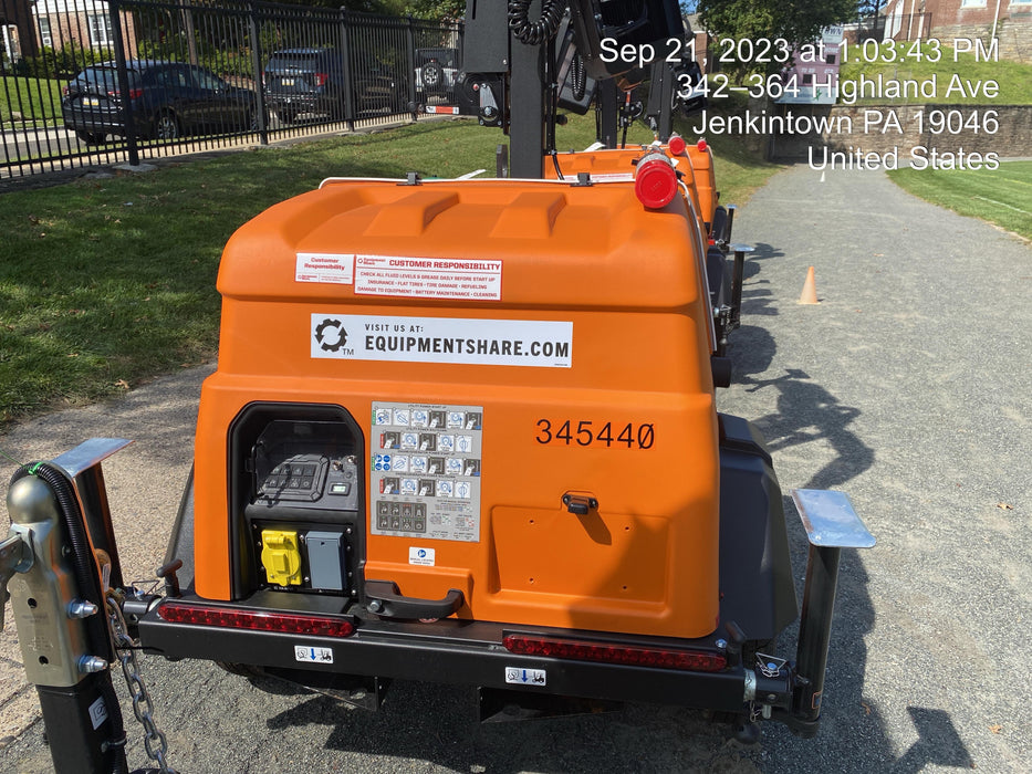 2023 Generac MLT2 Diesel, Flex Switch 120V Input, Powerzone Controller, (4) 320W LED Lights, 4kW Generator, 39.9 Gal Fuel Tank, 2" Ball, T3