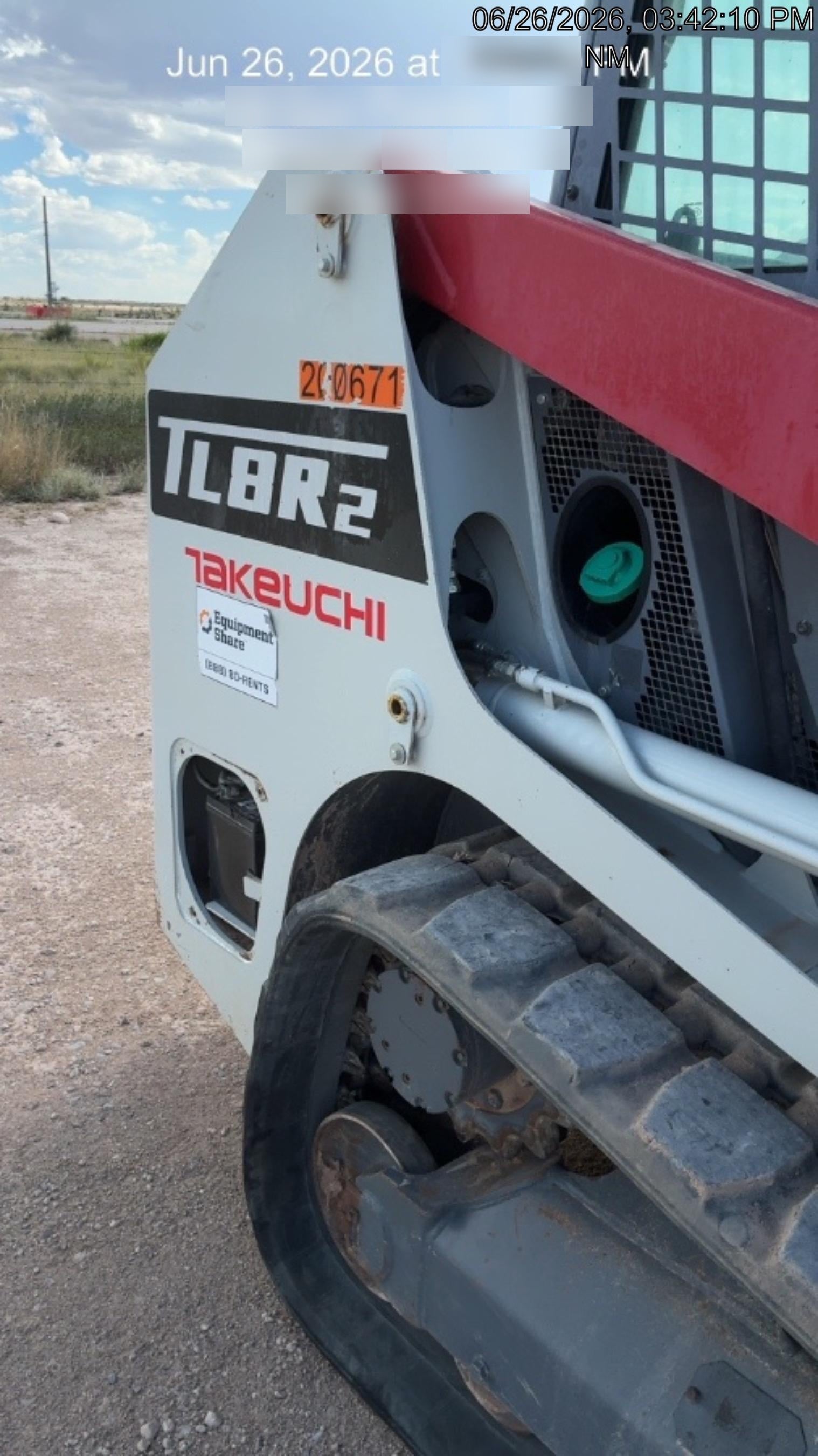 2022 TAKEUCHI TL8R2-CR