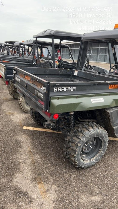 2021 Yanmar YU1000 Canopy, Steel Wheel, Poly WindShield, Beacon, Backup Alarm