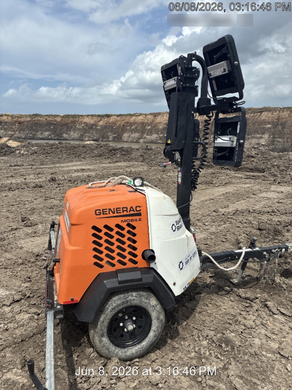 2024 Generac MLT2 Diesel, Flex Switch 120V Input, Powerzone Controller, 
(4) 320W LED Lights, 4kW Generator, 39.9 Gal Fuel Tank, 2" Ball, T3