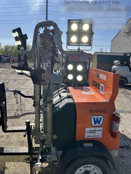 2024 Wanco WLTT-4MM4K Diesel, Deep Sea Controller, Shore Power Plug, Auto Start, (4) 350W LED Floodlights, 4kW Generator, 60 Gal Fuel Tank, 2" Ball, T3