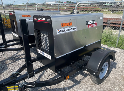 2024 Lincoln Electric LE400 Kubota V1505, Trlr, Cable Rack, Light Kit, ES Decals, T3