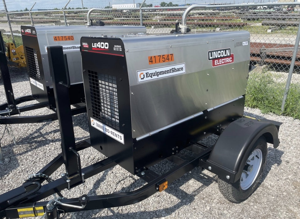 2024 Lincoln Electric LE400 Kubota V1505, Trlr, Cable Rack, Light Kit, ES Decals, T3