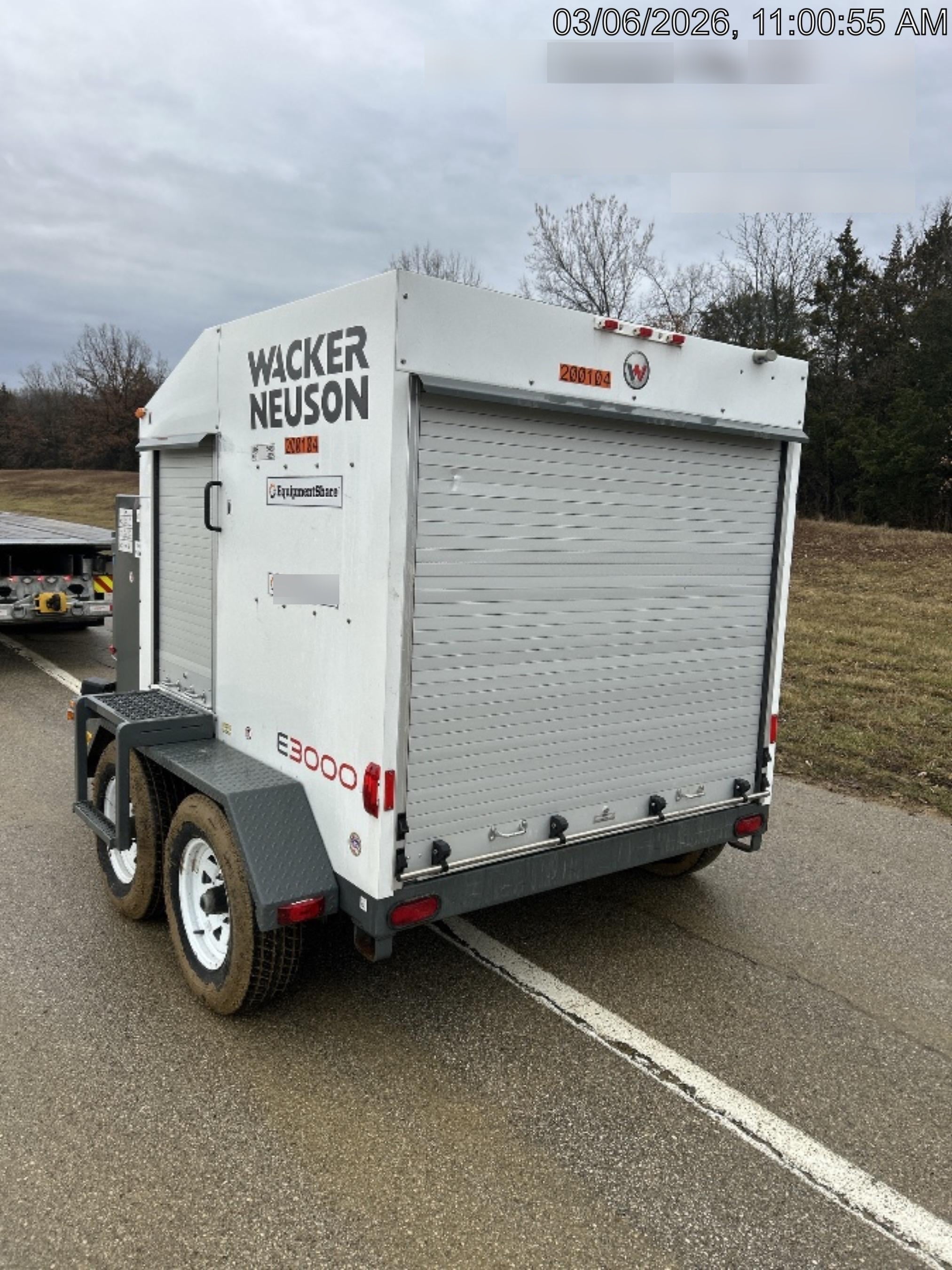 2022 WACKER NEUSON E3000
