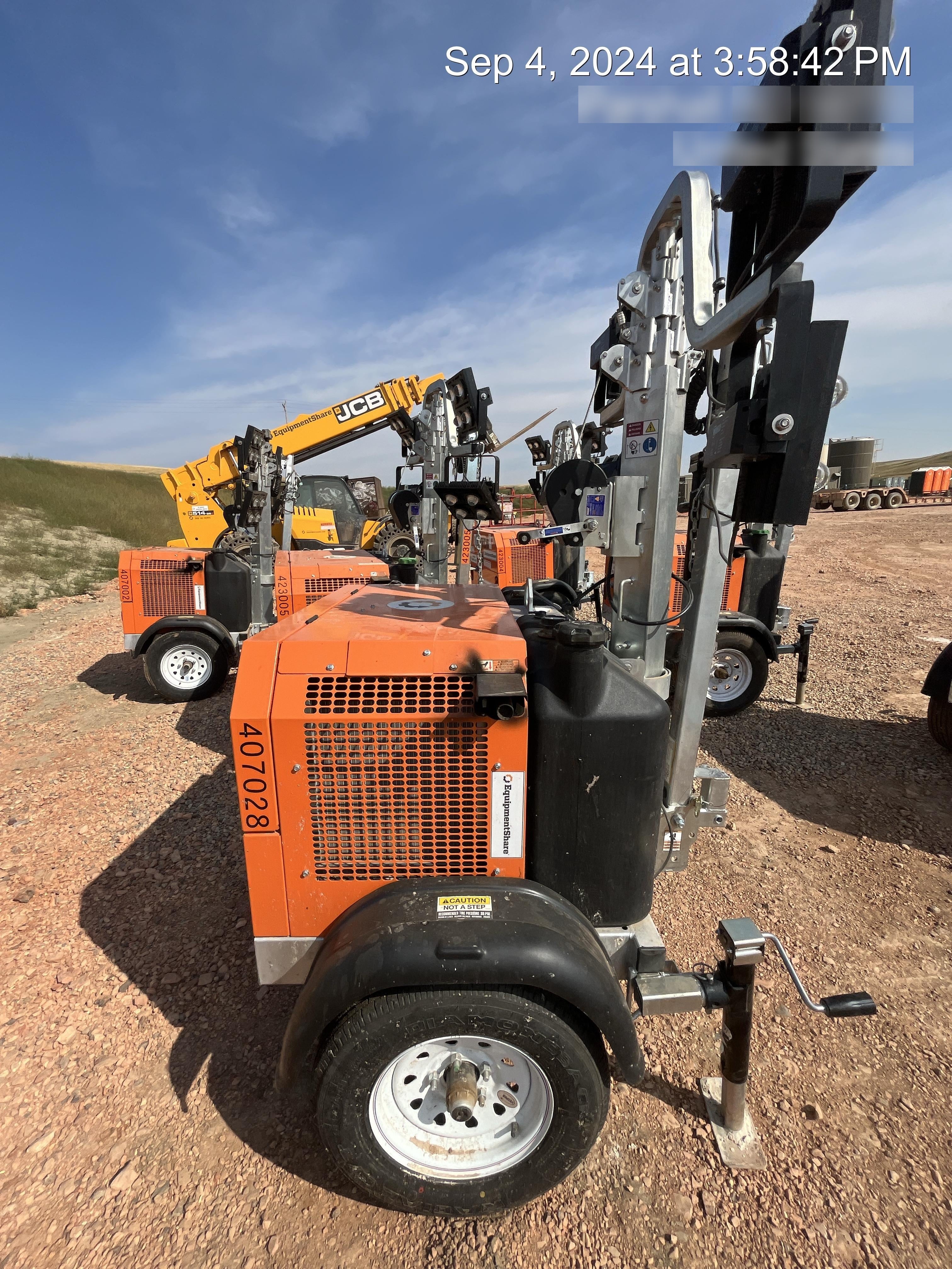 2024 Wanco WLTT-4MM4K Diesel, Deep Sea Controller, Shore Power Plug, Auto Start, (4) 350W LED Floodlights, 4kW Generator, 60 Gal Fuel Tank, 2" Ball, T3