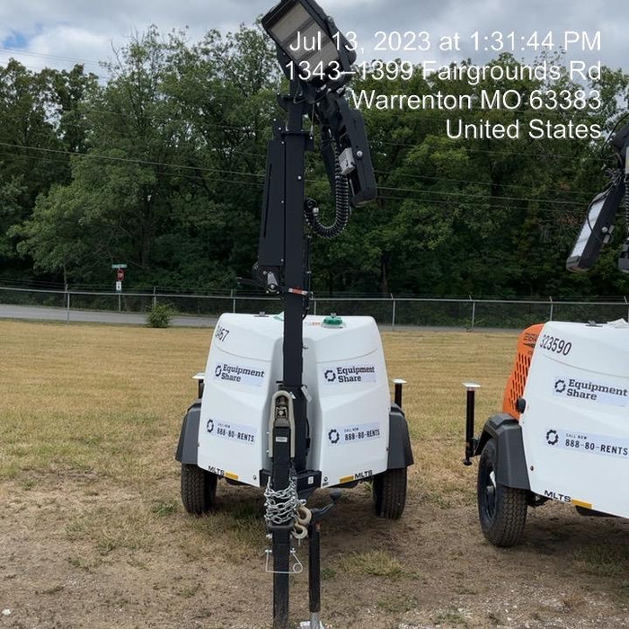 2023 Generac MLT2 Diesel, Flex Switch 120V Input, Powerzone Controller, (4) 320W LED Lights, 4kW Generator, 39.9 Gal Fuel Tank, 2" Ball, T3