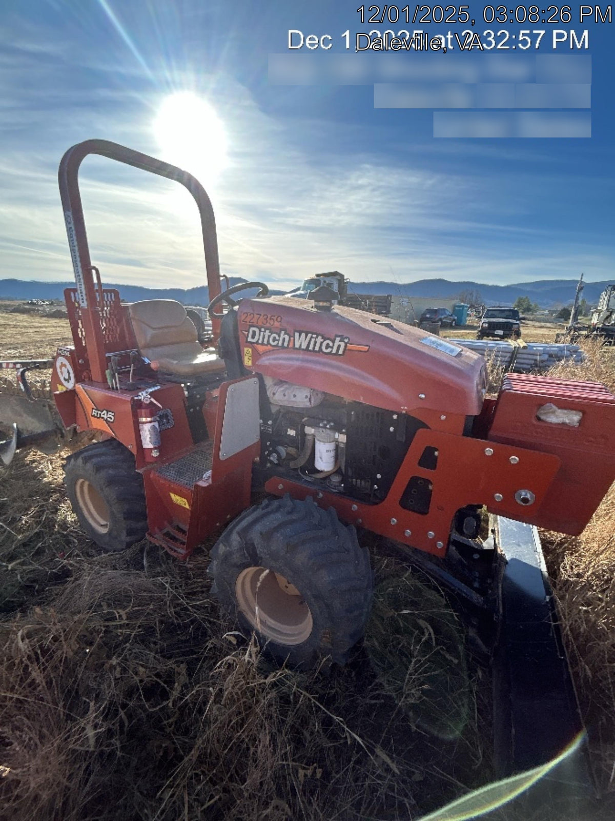 2022 DITCH WITCH RT45A
