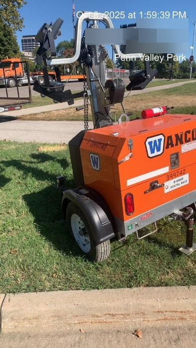 2024 Wanco WLTT-4MM4K Diesel, Deep Sea Controller, Shore Power Plug, Auto Start, (4) 350W LED Floodlights, 4kW Generator, 60 Gal Fuel Tank, 2" Ball, T3