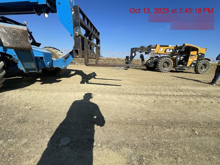 2017 Genie GTH-1056 Genie GTH1056, Solid Tires, 60" carriage, Light Kit, Open ROPS