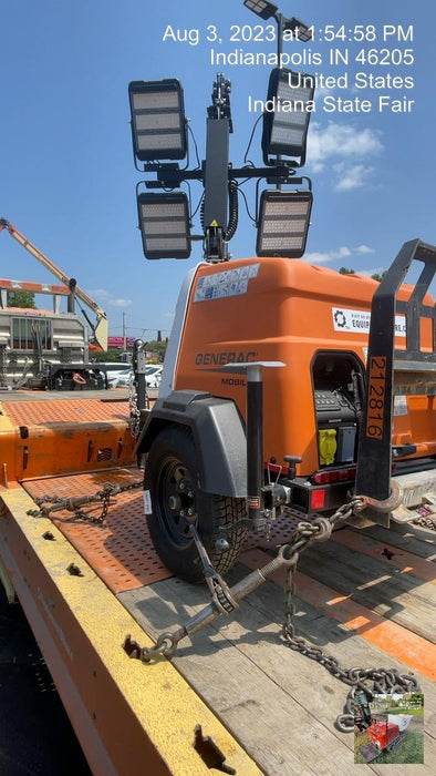 2023 Generac MLT2 Diesel, Flex Switch 120V Input, Powerzone Controller, (4) 320W LED Lights, 4kW Generator, 39.9 Gal Fuel Tank, 2" Ball, T3