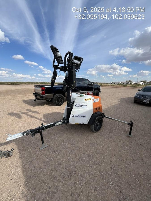 2024 Generac MLT2 Diesel, Flex Switch 120V Input, Powerzone Controller, 
(4) 320W LED Lights, 4kW Generator, 39.9 Gal Fuel Tank, 2" Ball, T3