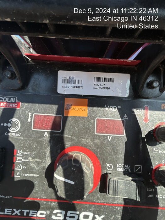 2024 LINCOLN ELECTRIC FLEXTEC 350X