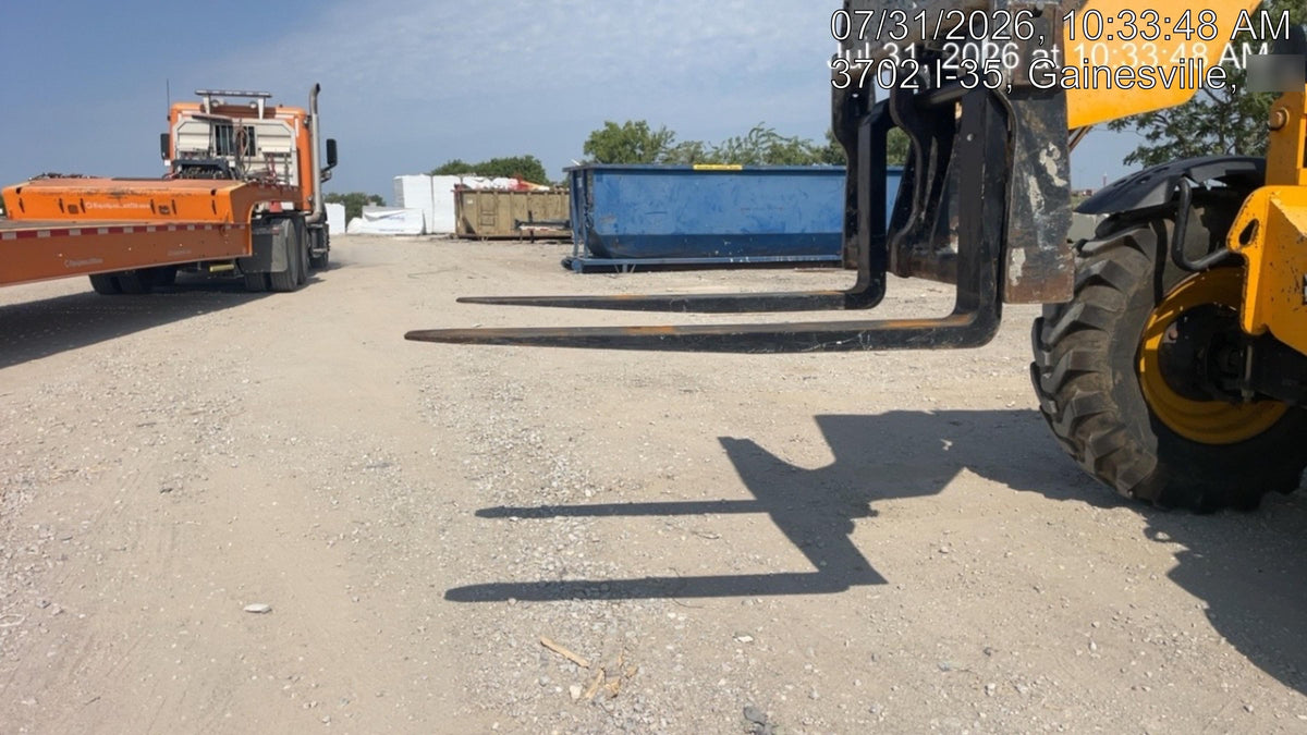 2019 JCB 506-36 Canopy, 74 HP, Foam Filled Tires, STD Worklight, Beacon, Aux Hydraulics, Lifting Eye, Back up Alarm 48" Carriage/48" Forks