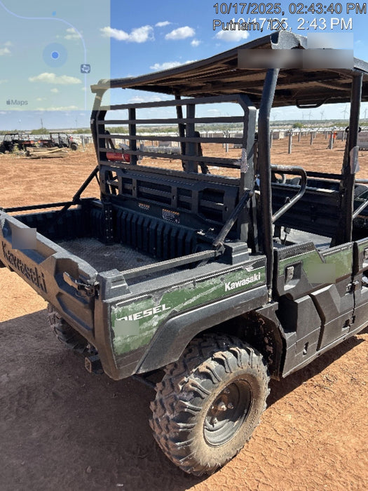 Kawasaki Mule PRO-DXT Movement Alarm, Beacon, Hard Top, ES Track Hardware