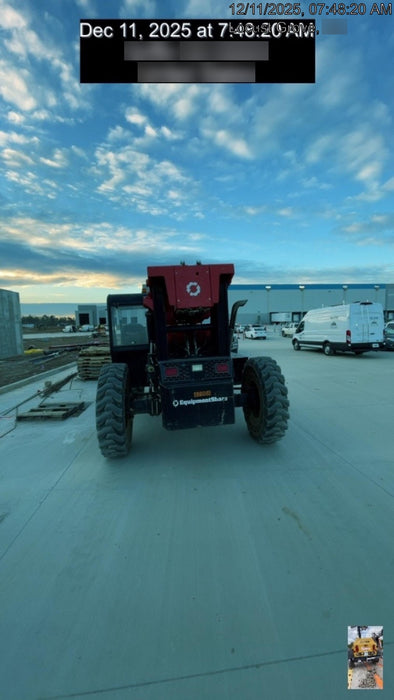 2020 Manitou MTA10055 Canopy, 120 HP, Solid Tires, Work Lights, Lift Hook, Auxiliary Hydraulics w/66" Carriage and 60" Forks