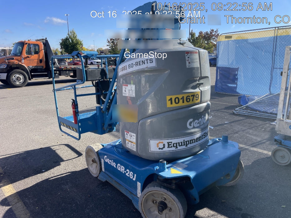 2020 GENIE GR-26J