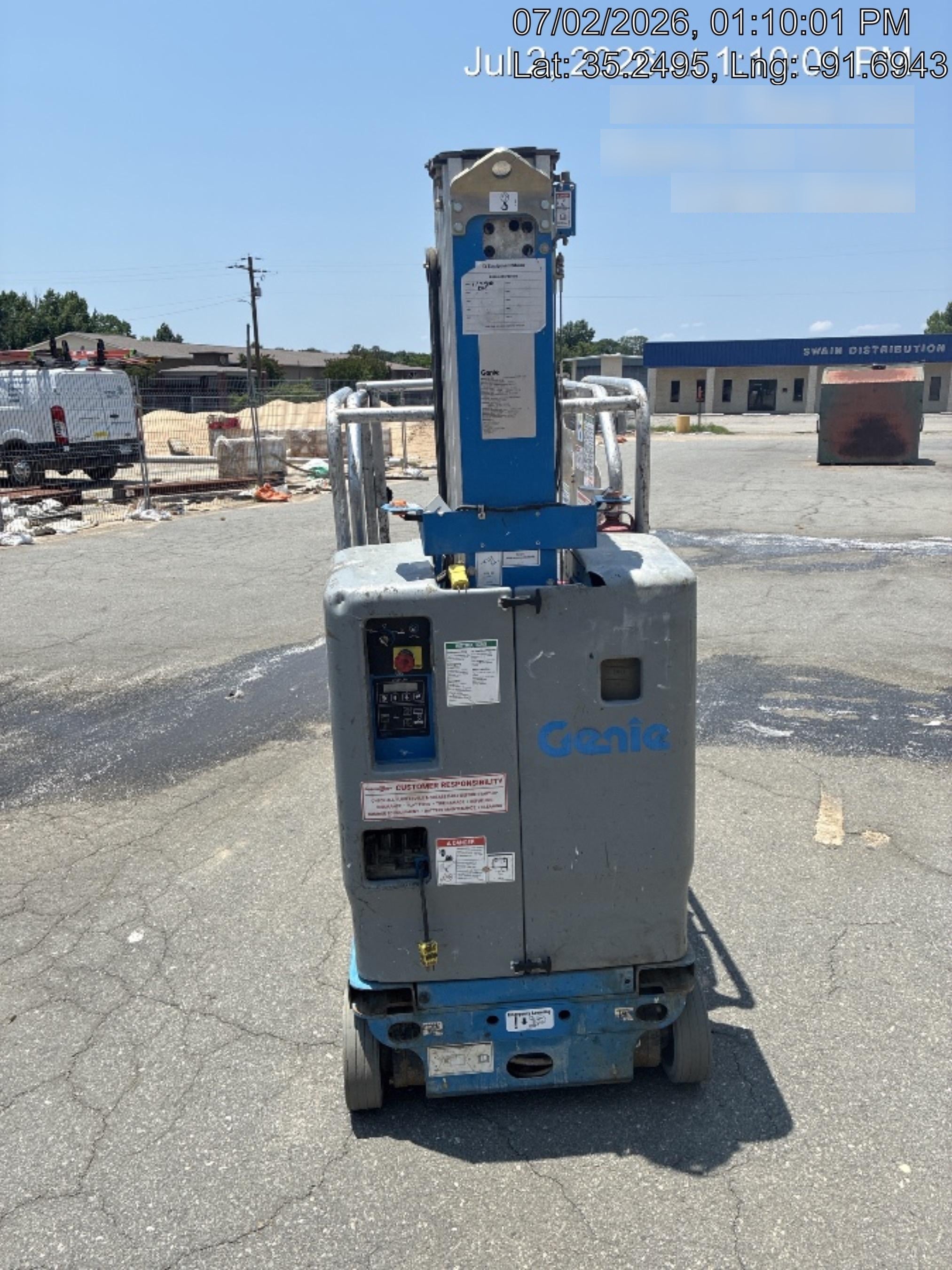 2018 GENIE GR-20