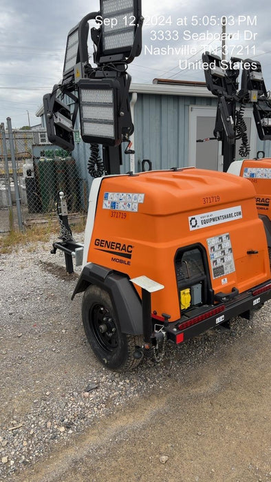 2023 Generac MLT2 Diesel, Flex Switch 120V Input, Powerzone Controller, 
(4) 320W LED Lights, 4kW Generator, 39.9 Gal Fuel Tank, 2" Ball, T3