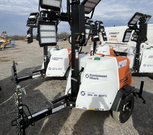 2024 Generac MLT2 Diesel, Flex Switch 120V Input, Powerzone Controller, 
(4) 320W LED Lights, 4kW Generator, 39.9 Gal Fuel Tank, 2" Ball, T3