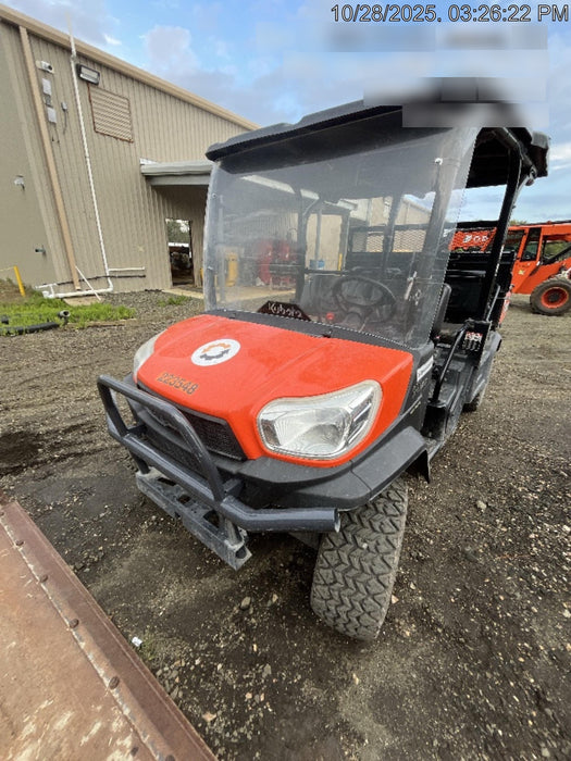 2022 Kubota RTV-X1140W-H Plastic Canopy, Windshield Acrylic Clear, LED Strobe Light, Wire Harness Kit, Back up Alarm