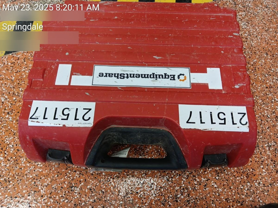 2022 HILTI PR 30-HVS-A12