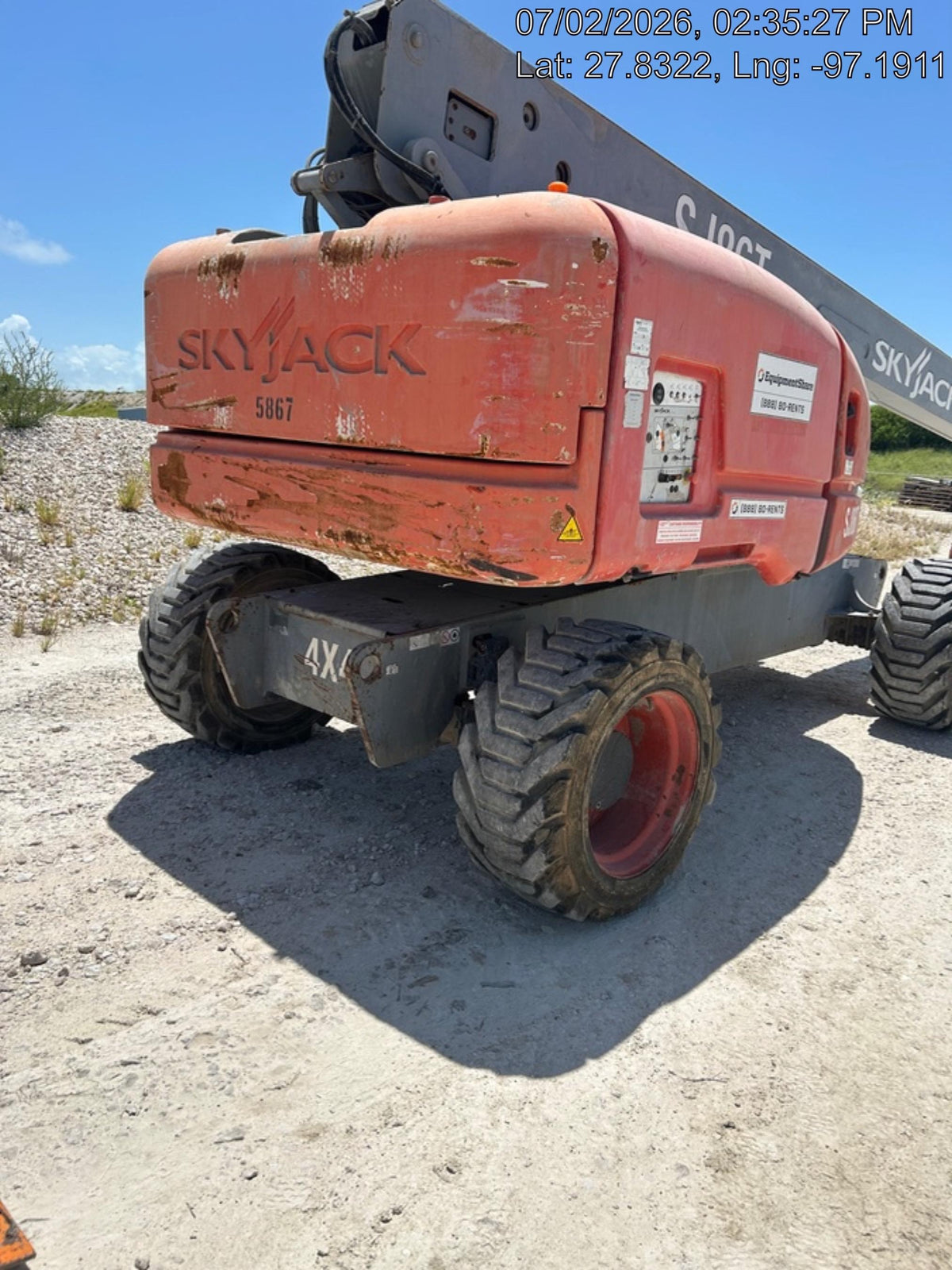 2017 SKYJACK SJ86T