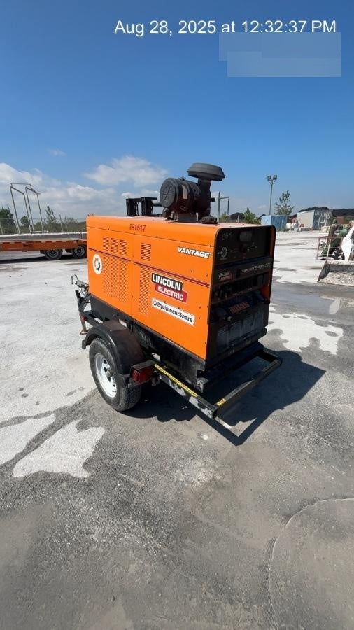 2021 Lincoln Electric Vantage 549X Ready Pak 3, ORANGE (includes trailer, cable rack, fender light kit)