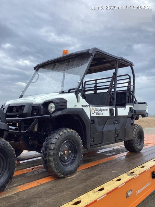 2019 Kawasaki Mule PRO-FXT Standard Options, Backup Alarm, Beacon, Plastic Hard Top, Poly Windshield, Horn Kit