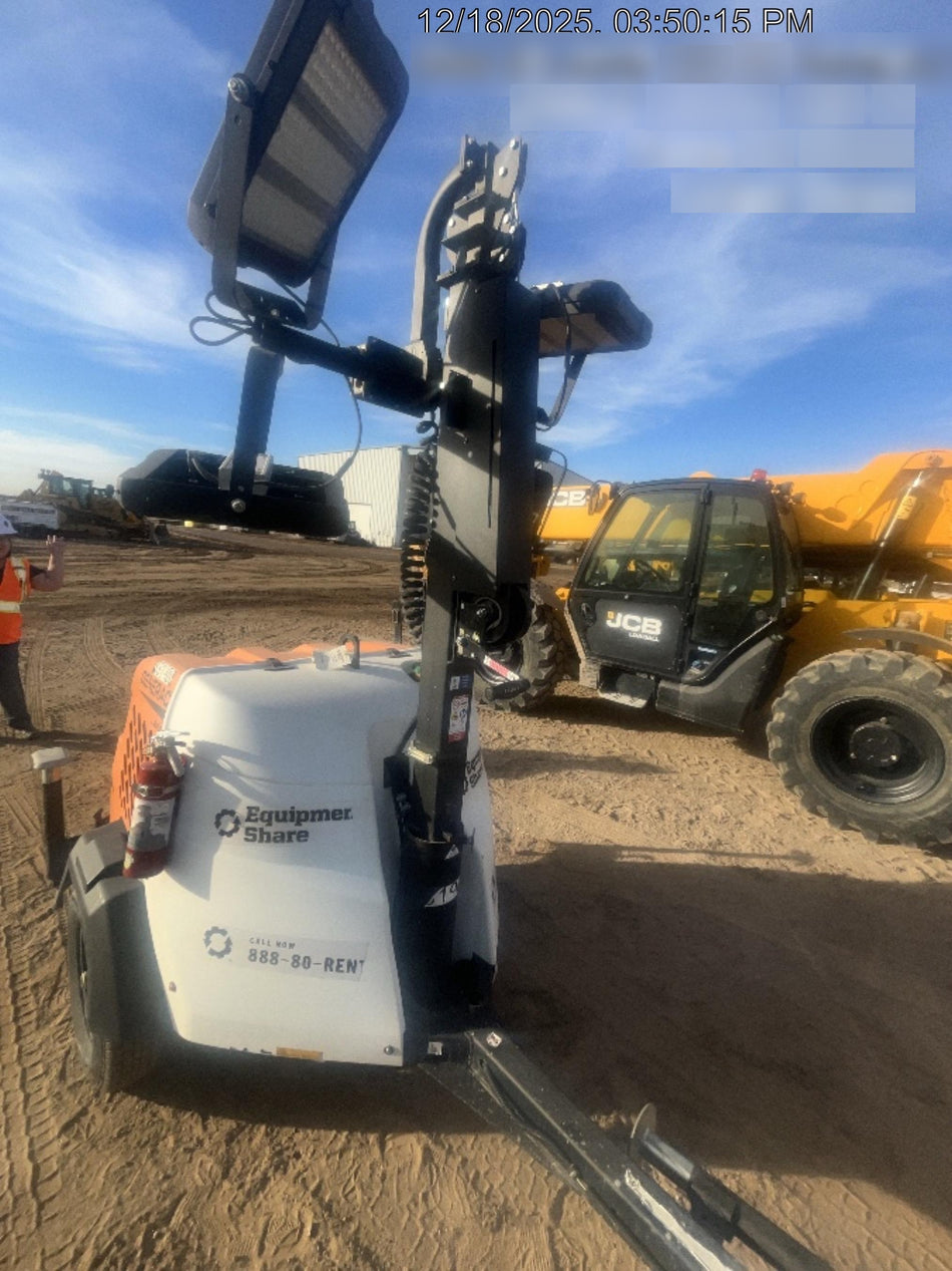 2023 Generac MLT2 Diesel, Flex Switch 120V Input, Powerzone Controller, (4) 320W LED Lights, 4kW Generator, 39.9 Gal Fuel Tank, 2" Ball, T3