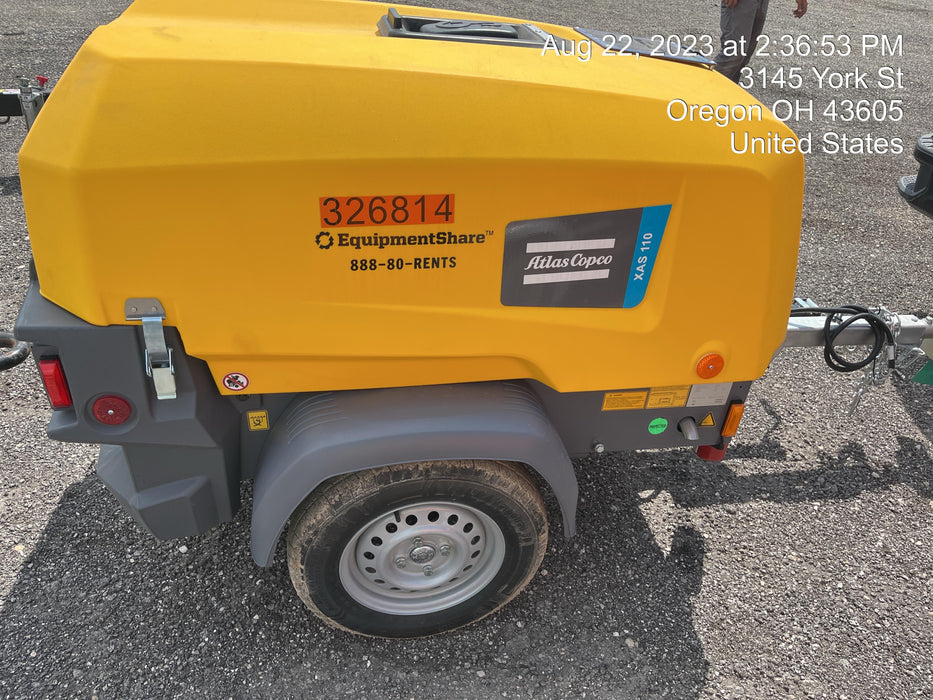 2023 ATLAS COPCO XAS 110
