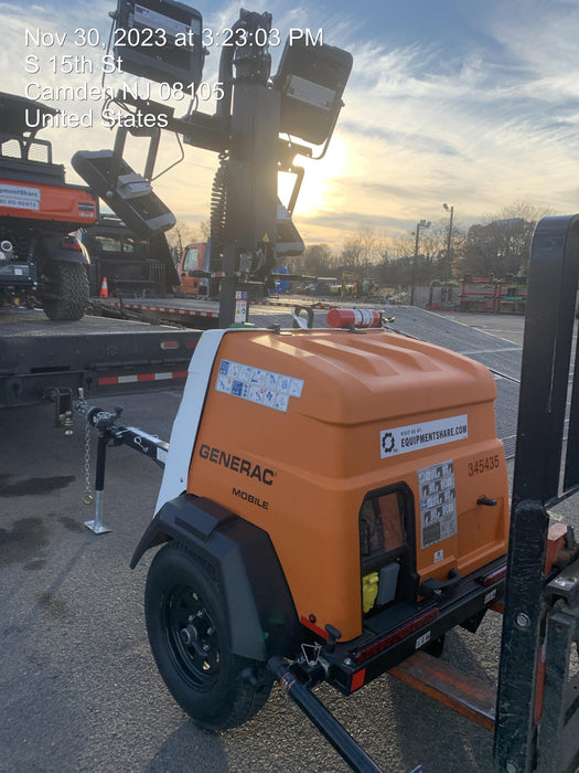 2023 Generac MLT2 Diesel, Flex Switch 120V Input, Powerzone Controller, (4) 320W LED Lights, 4kW Generator, 39.9 Gal Fuel Tank, 2" Ball, T3