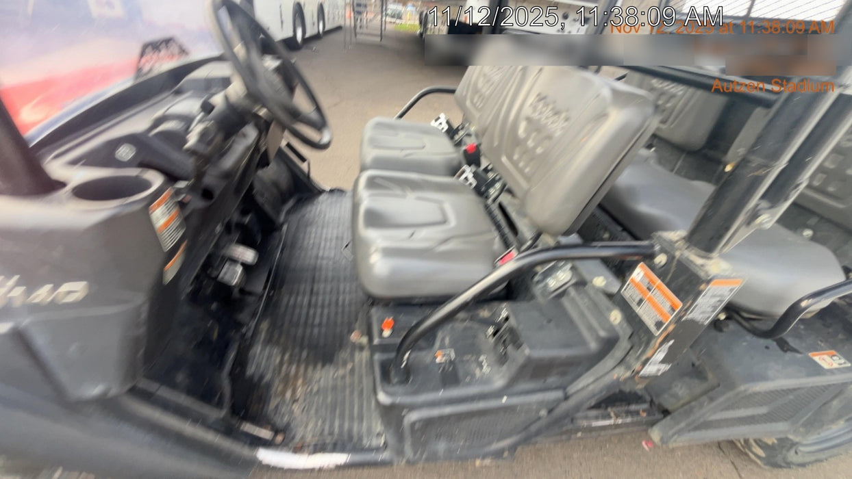 2022 Kubota RTV-X1140W-H Plastic Canopy, Windshield Acrylic Clear, LED Strobe Light, Wire Harness Kit, Back up Alarm