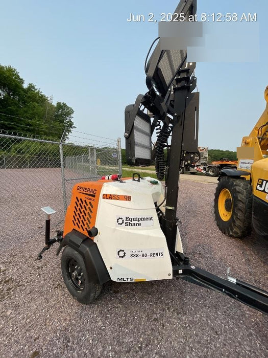 2024 Generac MLT2 Diesel, Flex Switch 120V Input, Powerzone Controller, 
(4) 320W LED Lights, 4kW Generator, 39.9 Gal Fuel Tank, 2" Ball, T3