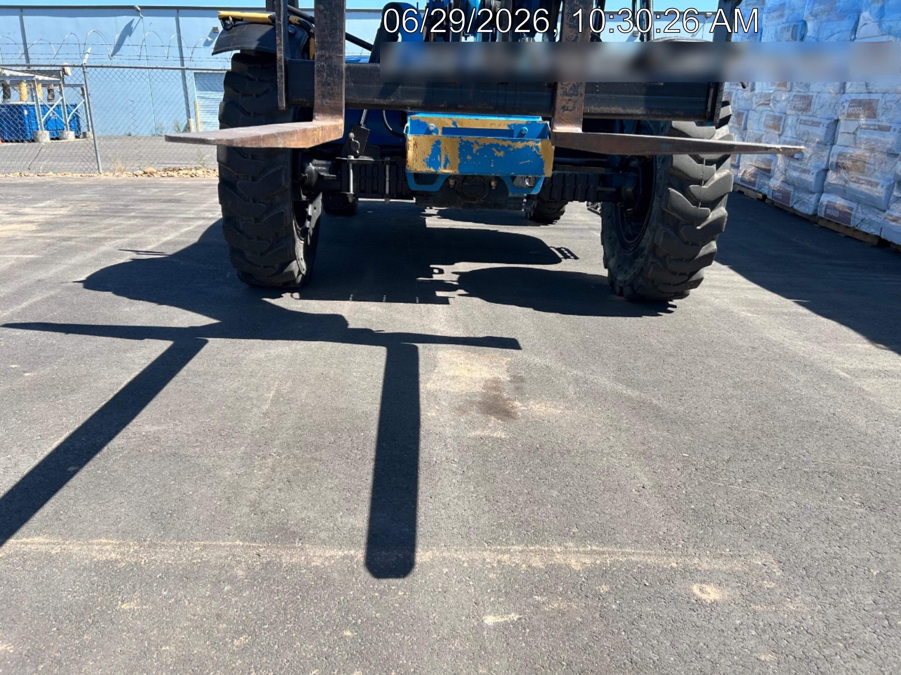 2019 Genie GTH-636 Canopy, Solid RT Tires, LED Work Lights, Beacon 60" QA Carriage, 48" Forks