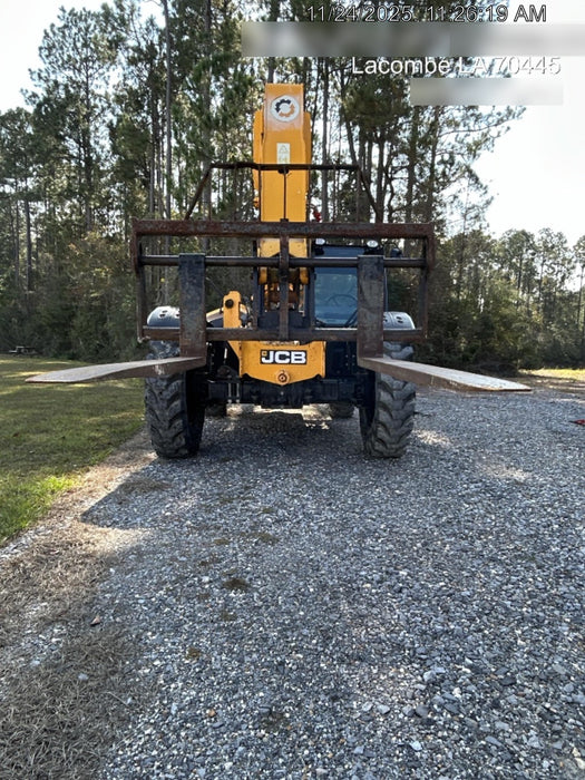 2019 JCB 509-42 74 HP w/CAB/HVAC, Beacon, Aux Hydraulics, Worklights, Solid Tires