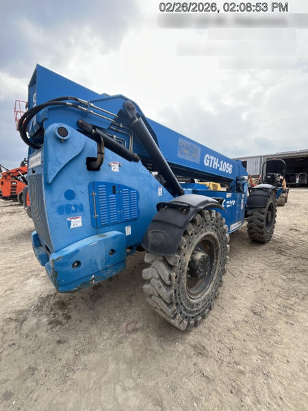 2017 Genie GTH-1056 Genie GTH1056, Solid Tires, 60" carriage, Light Kit, Open ROPS