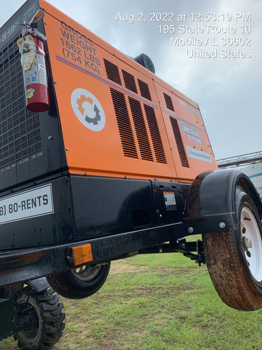 2021 Lincoln Electric Vantage 549X Ready Pak 3, ORANGE (includes trailer, cable rack, fender light kit)