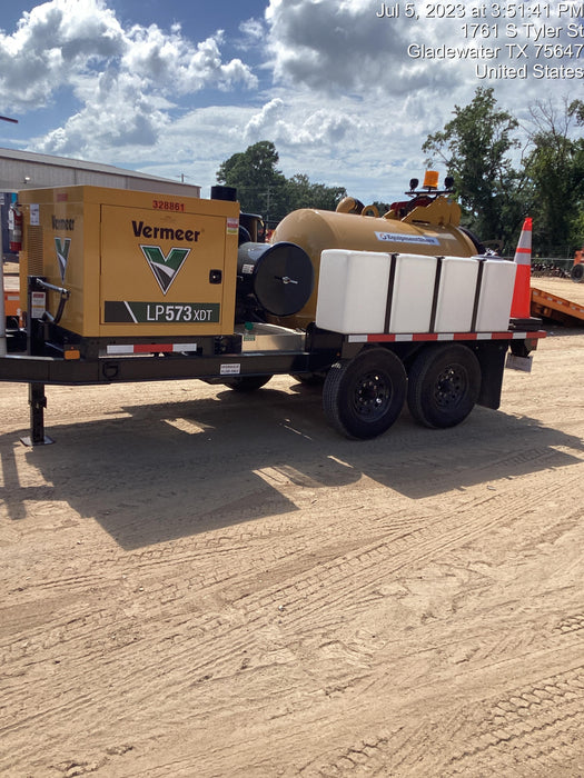 2023 Vac-Tron LP573XDT T4 Koehler Diesel Engine, 500 Gallon Debris Tank, x2 100 Gallon Water Tanks
