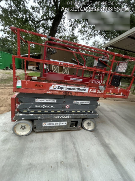 2015 Skyjack SJIII-3226 26' Scissor Lift