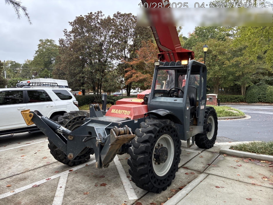 2018 Manitou MTA10055 Manitou MTA 10055 w/Open ROPS, Work Lights/Strobe, Aux Hyd, Solid Tires, Lift Hook, 66" Carriage, 60" Forks