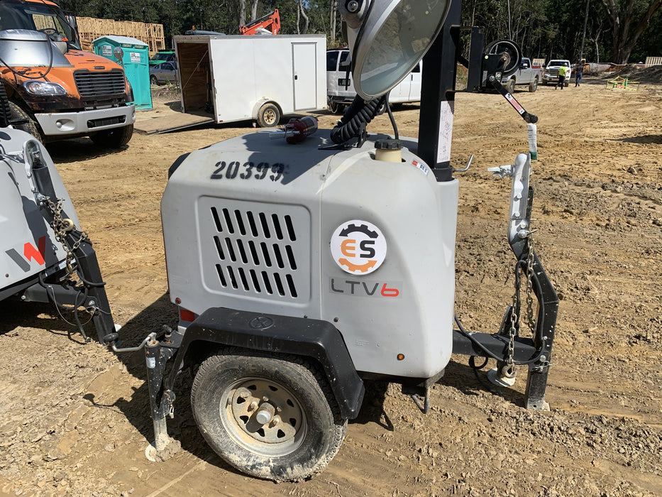 2018 Wacker Neuson LTV6L-MH Wacker Neuson LTV6L Mobile Light Tower w/Fuel Level Sensor Installed